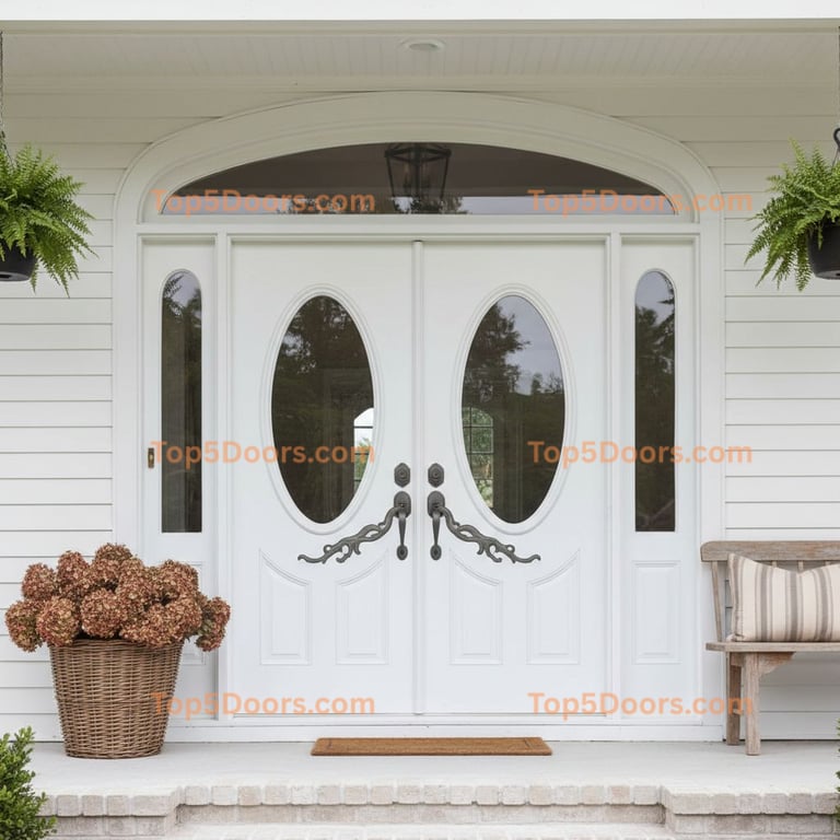 Tennessee arched double victorian Door