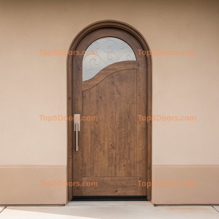 Tennessee arched single southwestern Door