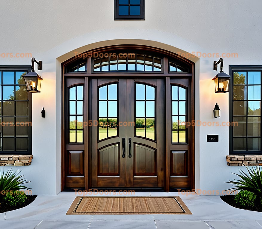 Tennessee barn door spanish colonial Door