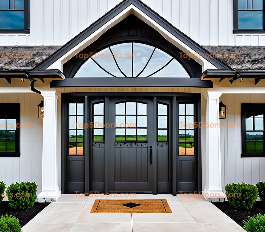 Tennessee barn door modern farmhouse Door
