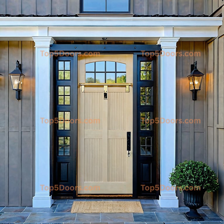 Tennessee barn door craftsman Door