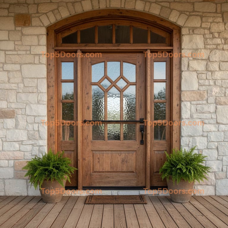 Tennessee front entry door traditional american Door