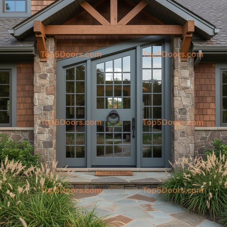 Tennessee pivot craftsman Door