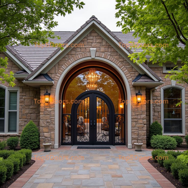 Tennessee wine cellar door japanese zen Door