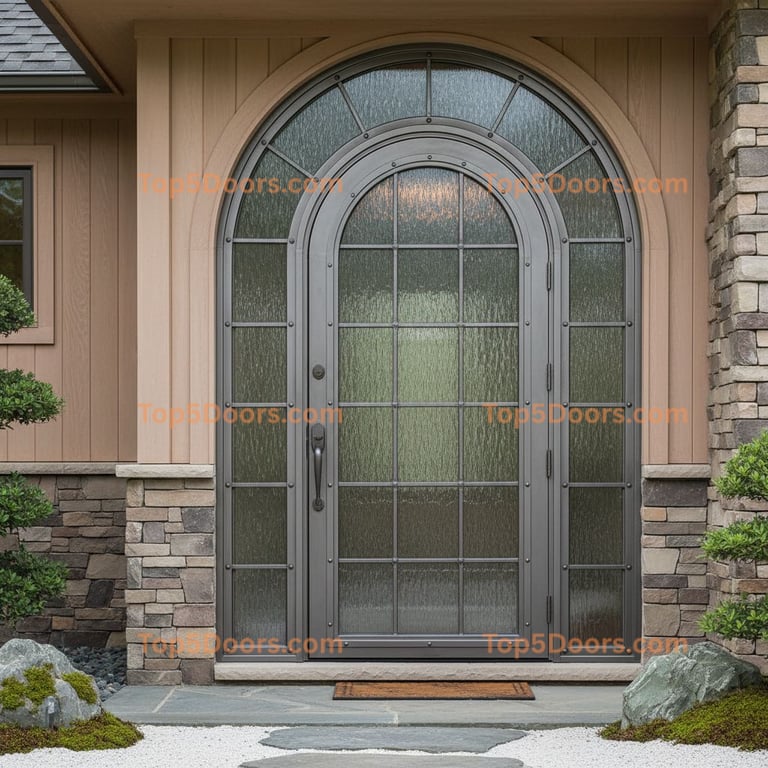 Wrought Iron vs Steel Front Doors: Price, Security & Longevity Compared