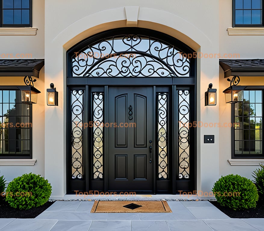 Tennessee wrought iron steel frame french provincial Do