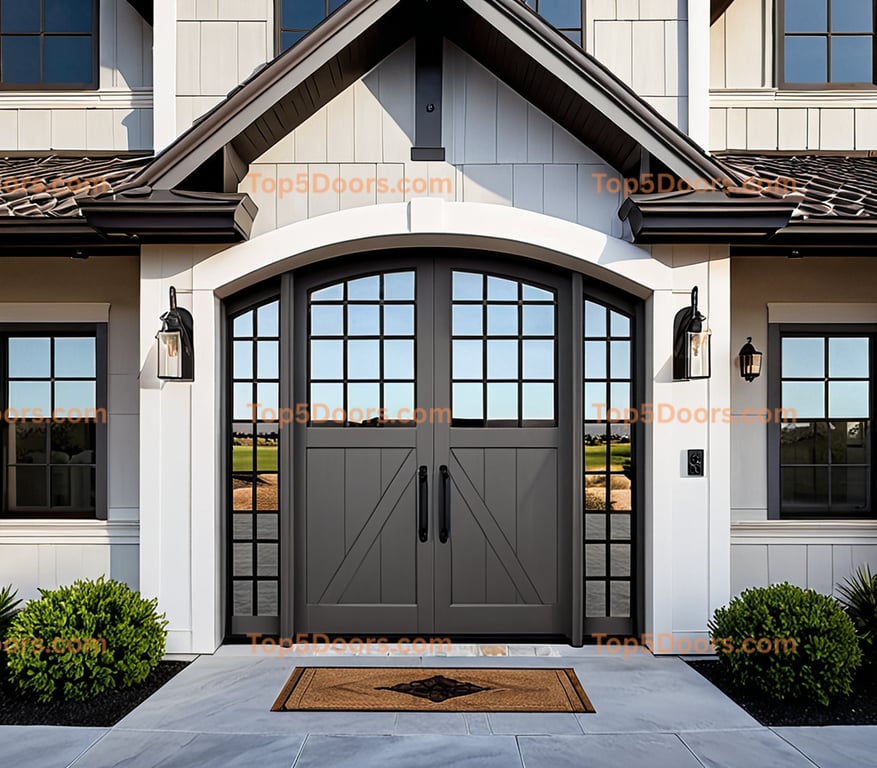 Texas barn door korean modern Door
