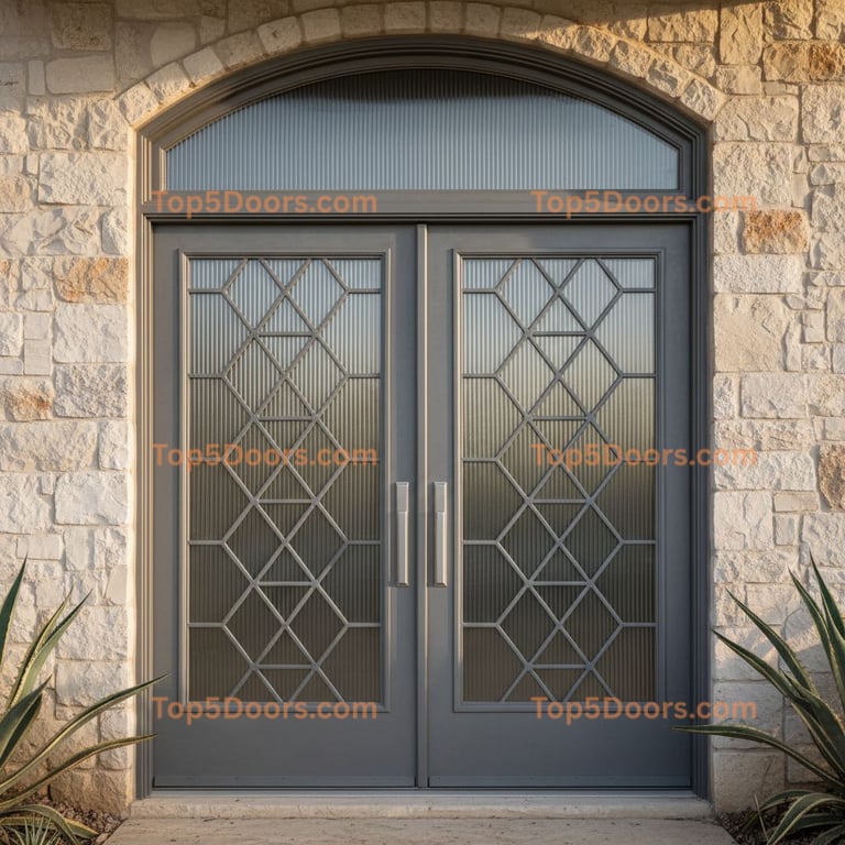 Texas double french provincial Door