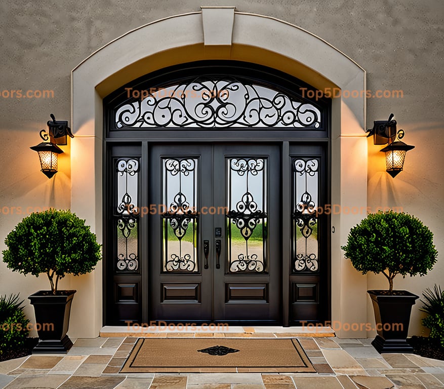 Texas french door tuscan Door