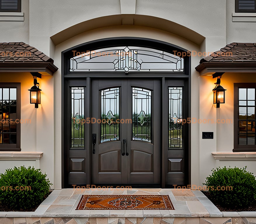 Texas french door craftsman Door