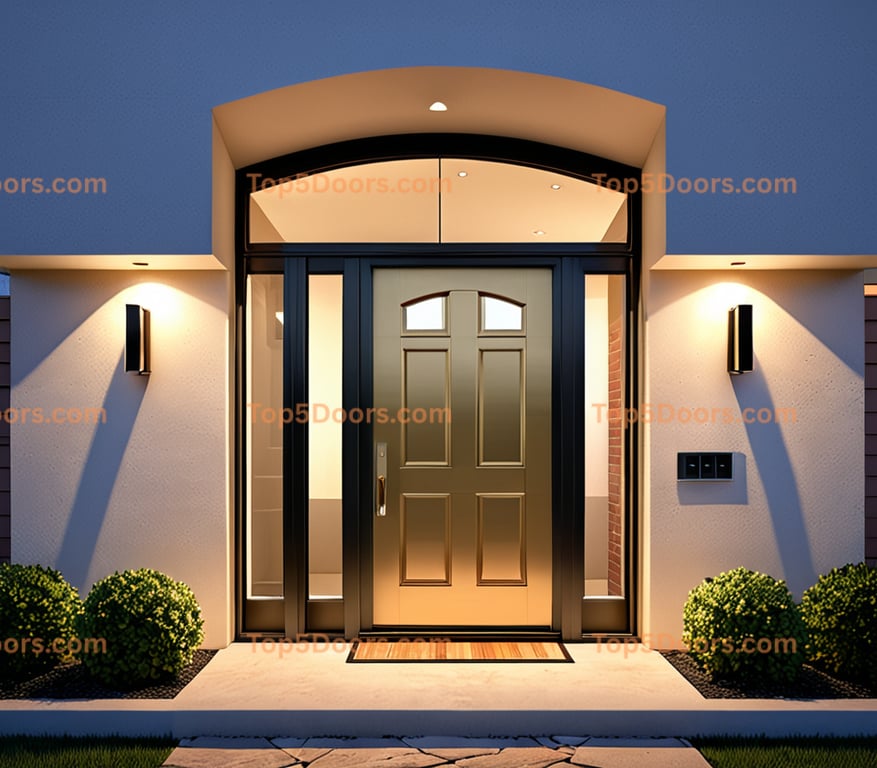 Texas french door mid-century modern Door