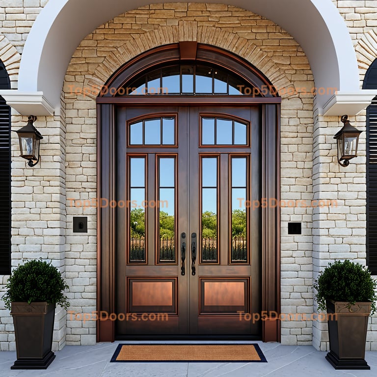 Texas front entry door european classic Door