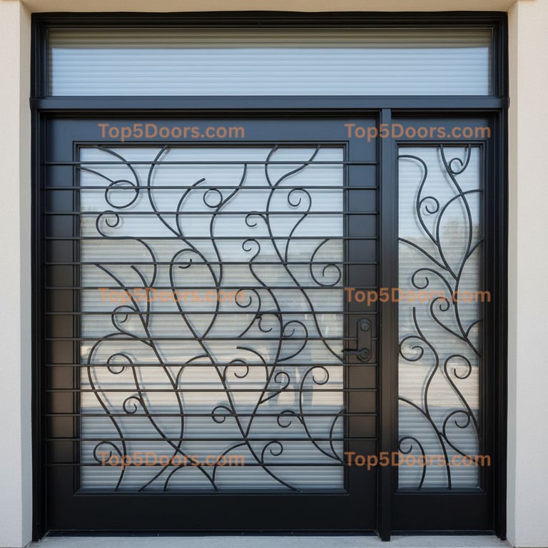 Texas office door minimalist Door