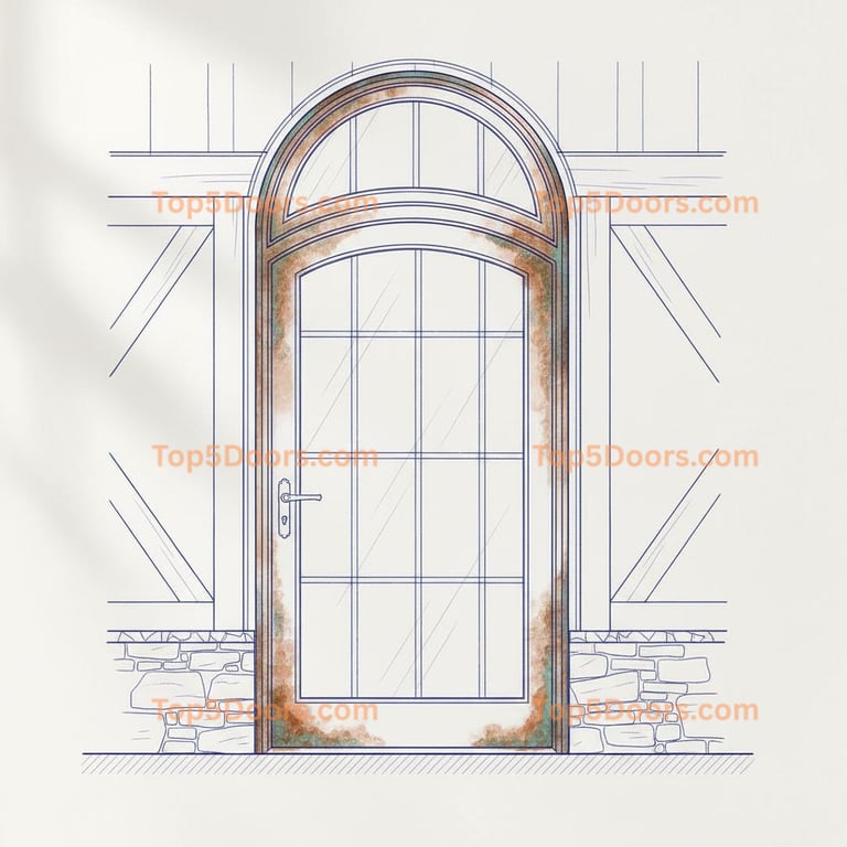 Texas patio door modern farmhouse Door