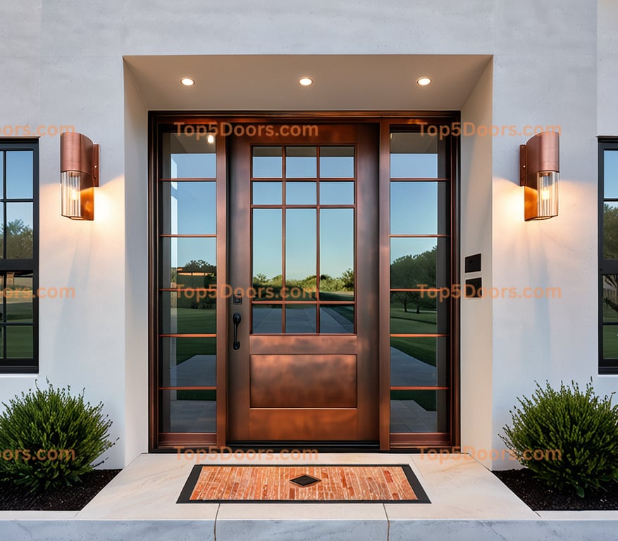 Texas pivot minimalist Door