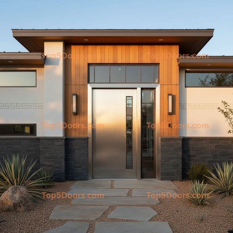 Texas pivot minimalist Door