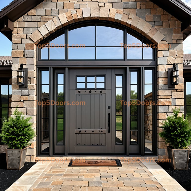 Texas pivot mountain lodge Door