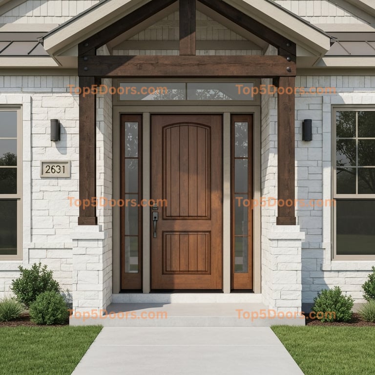 Texas pivot minimalist Door