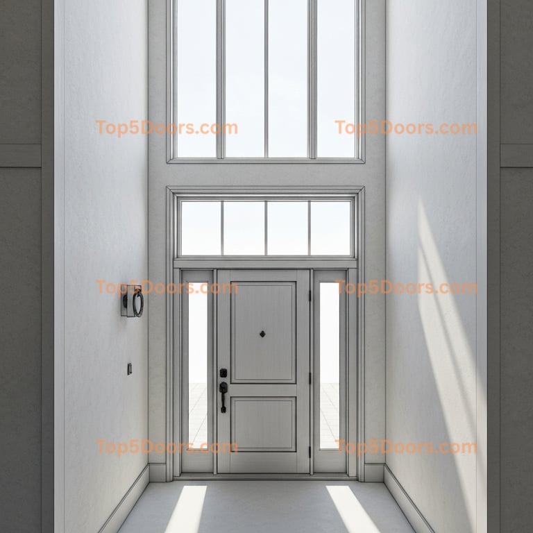 Texas single korean modern Door