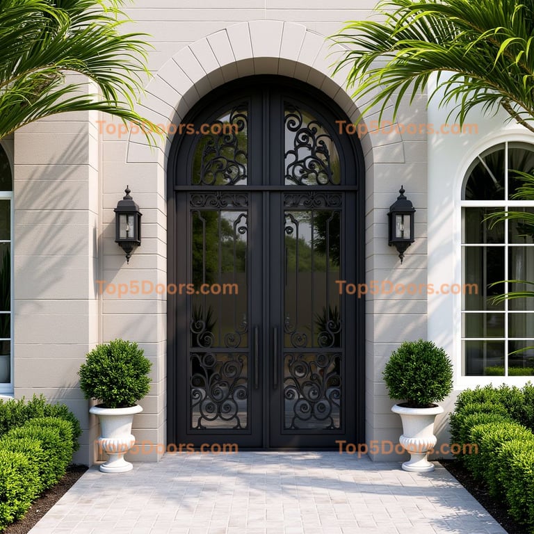 Texas wine cellar door traditional american Door