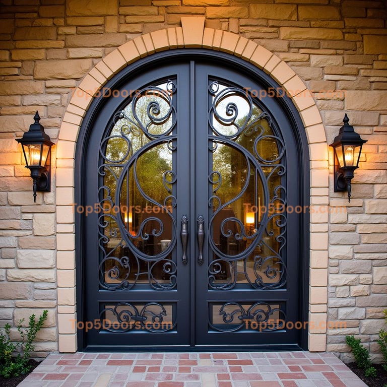 Texas wine cellar door industrial Door
