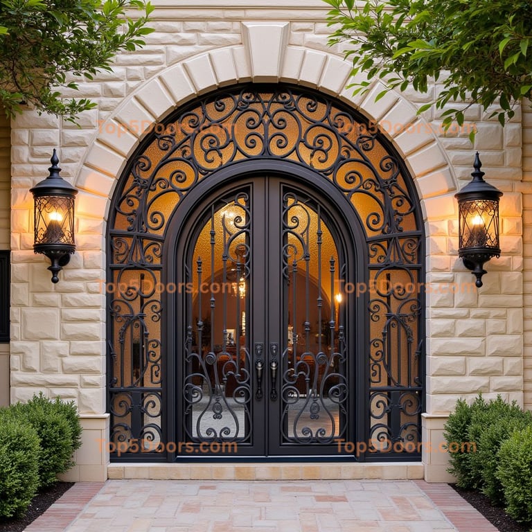 Texas wine cellar door industrial Door