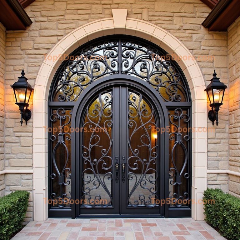 Texas wine cellar door european classic Door