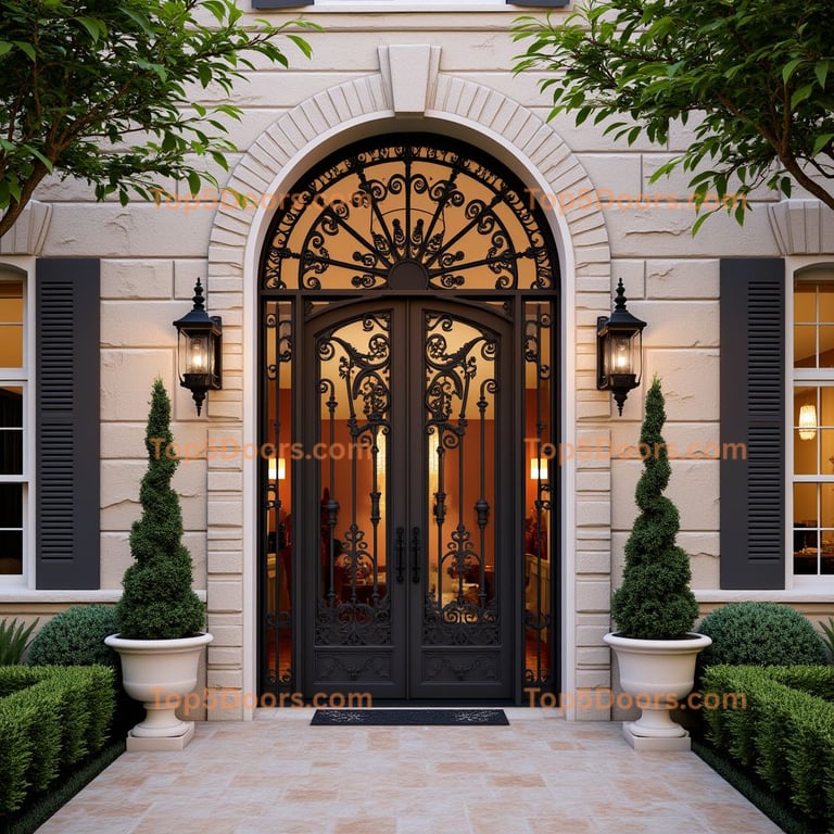 Texas wine cellar door victorian Door
