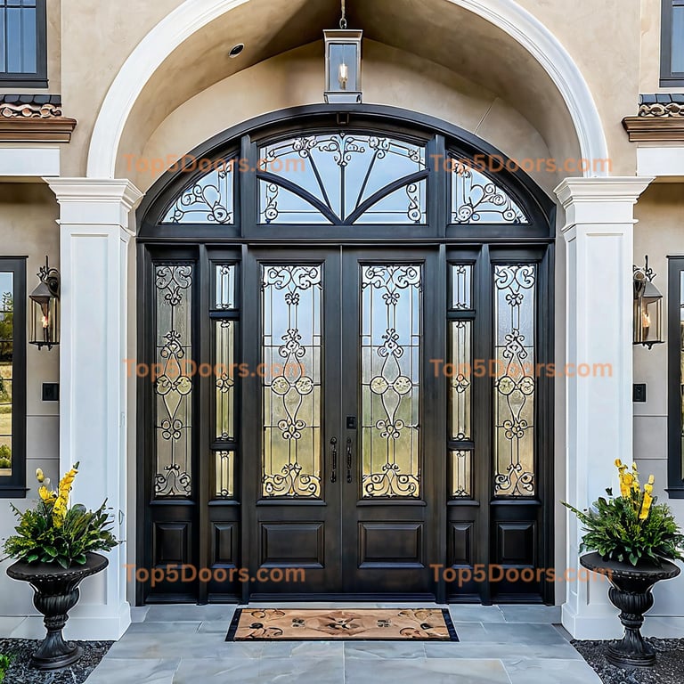 Utah double modern farmhouse Door