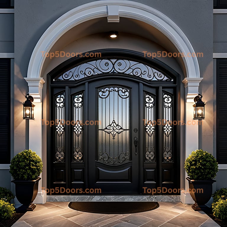 Utah front entry door traditional american Door