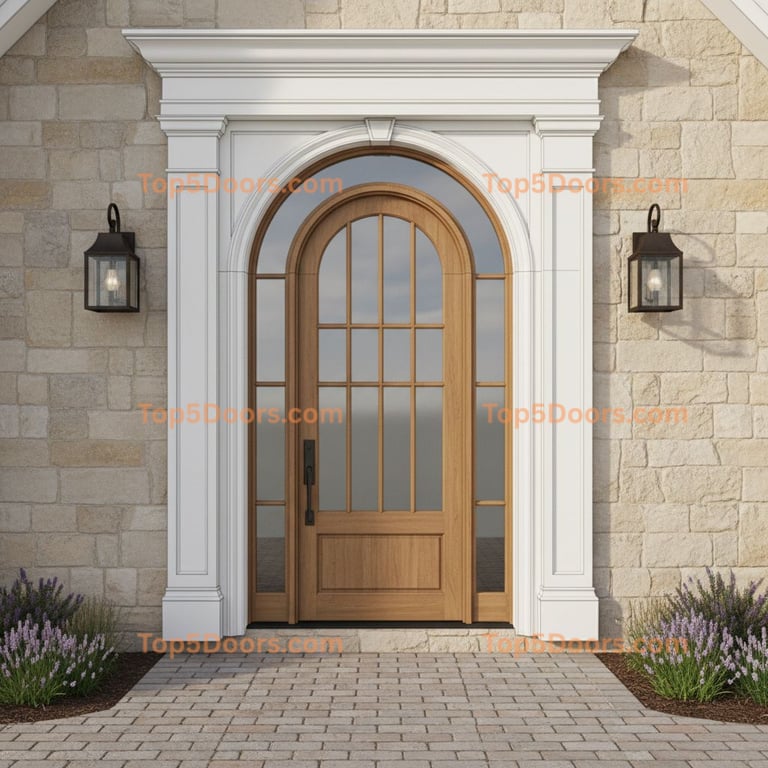 Utah front entry door georgian Door