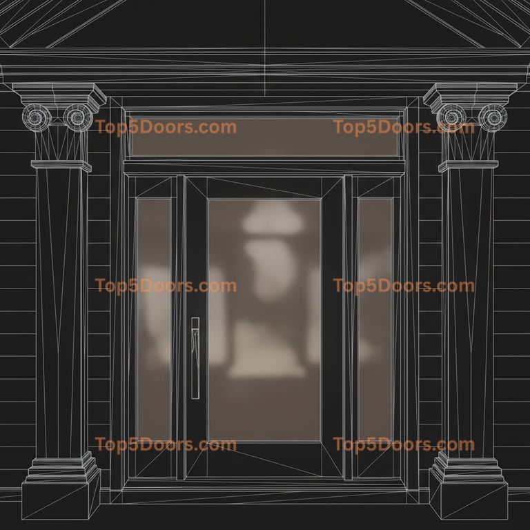 Utah pivot cape cod Door