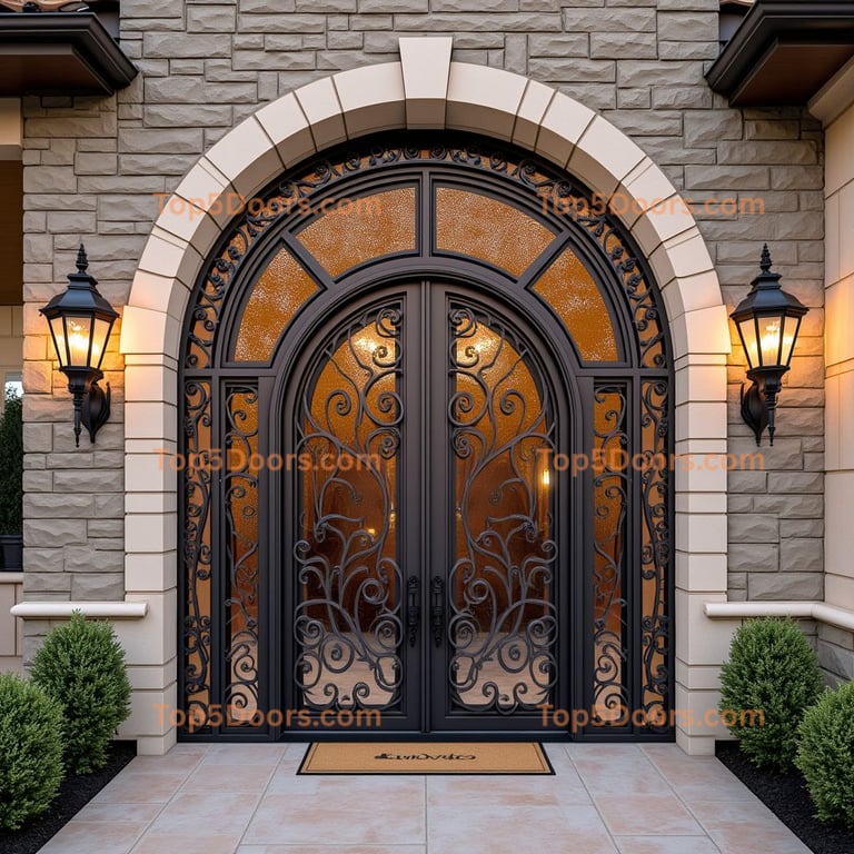 Utah wine cellar door georgian Door