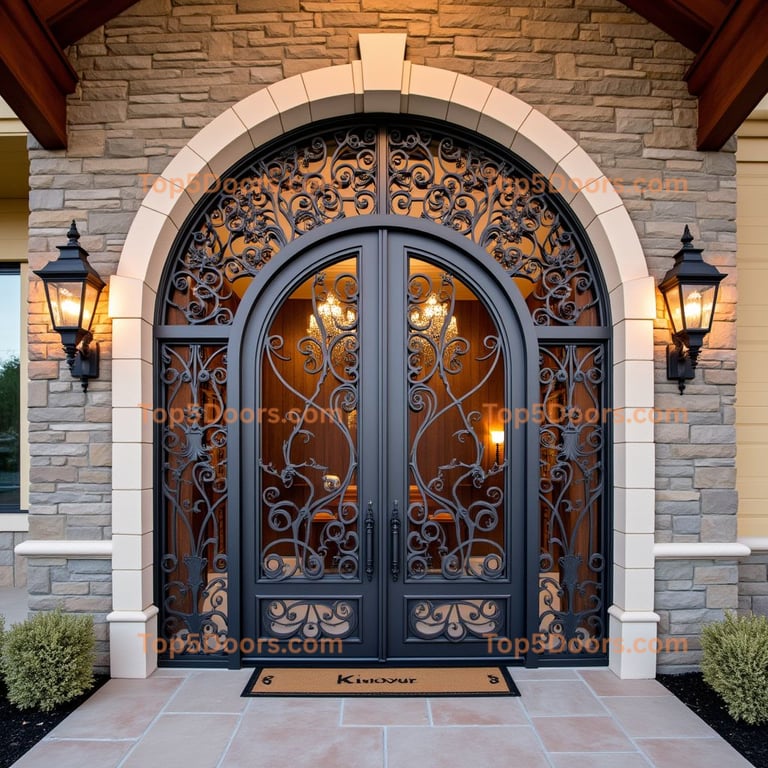 Utah wine cellar door modern Door
