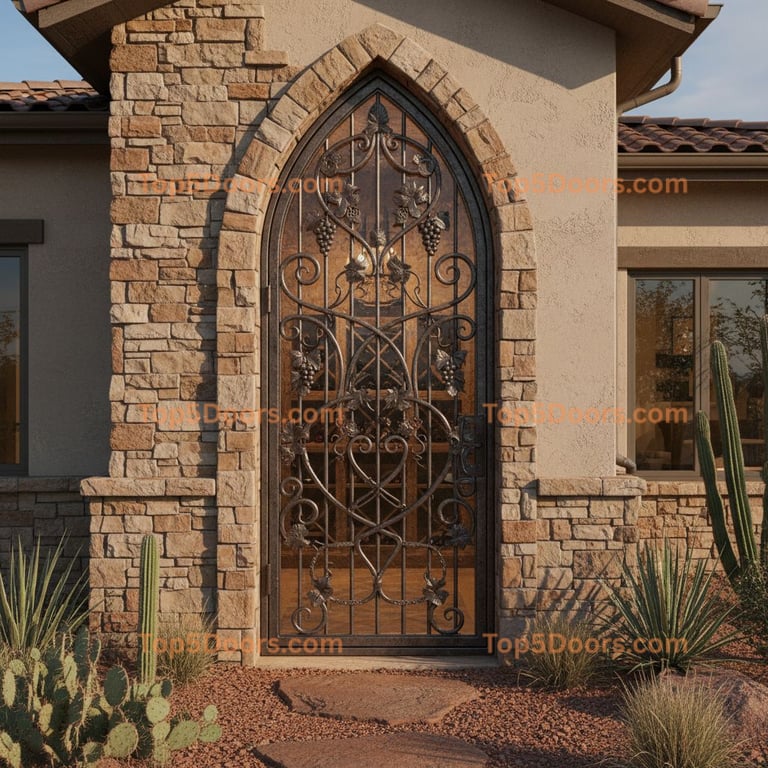 Utah wine cellar door southwestern Door