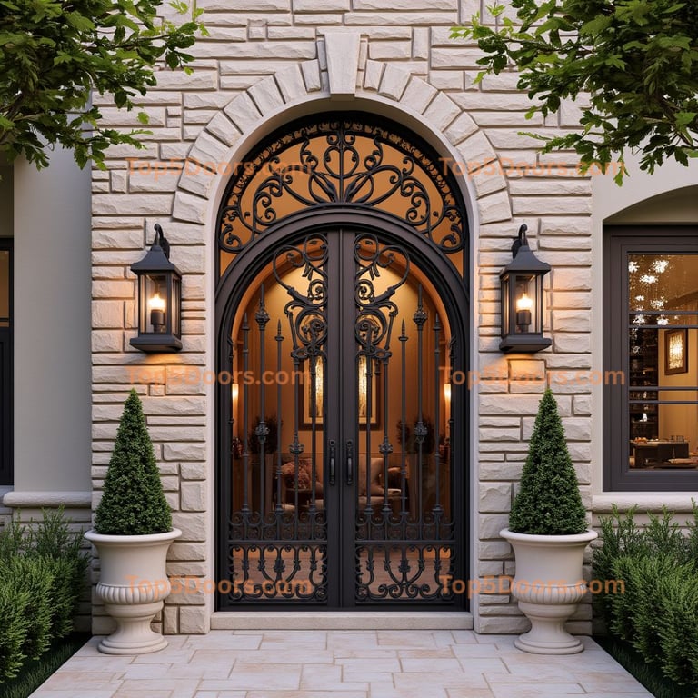 Utah wine cellar door mediterranean Door
