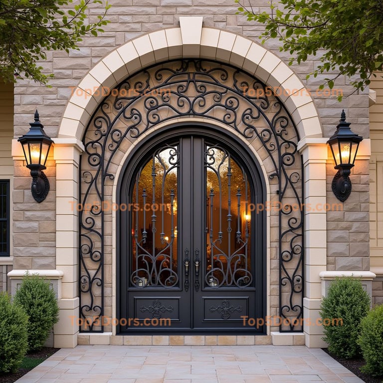 Utah wine cellar door french provincial Door