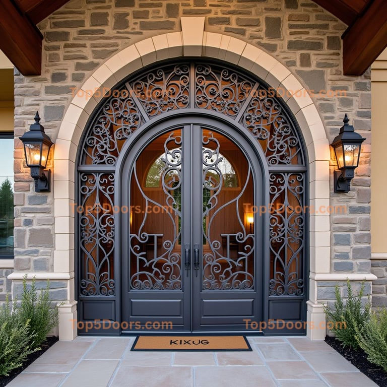 Utah wine cellar door industrial Door