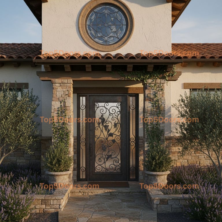 Utah wine cellar door mediterranean Door