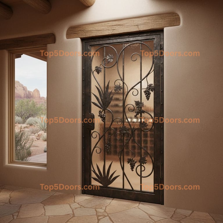Utah wine cellar door southwestern Door
