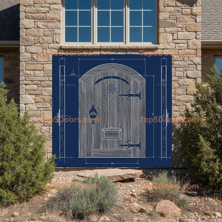 Utah wine cellar door traditional american Door