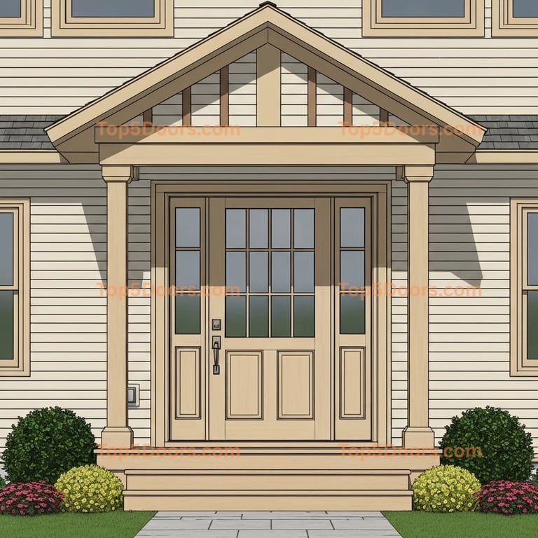 Vermont closet french door craftsman Door