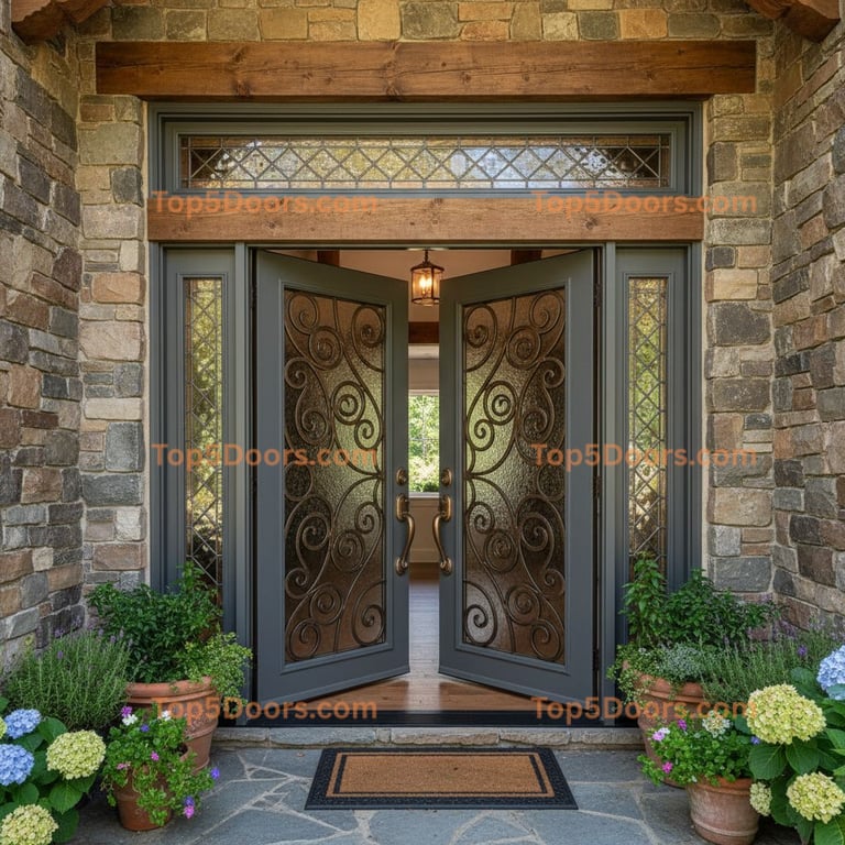 Vermont double tuscan Door