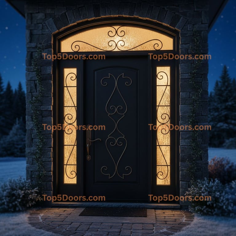 Vermont entry door mediterranean Door