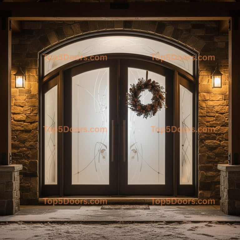 Vermont front entry door french country Door