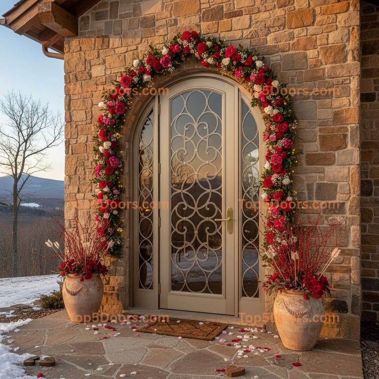 Vermont pivot tuscan Door