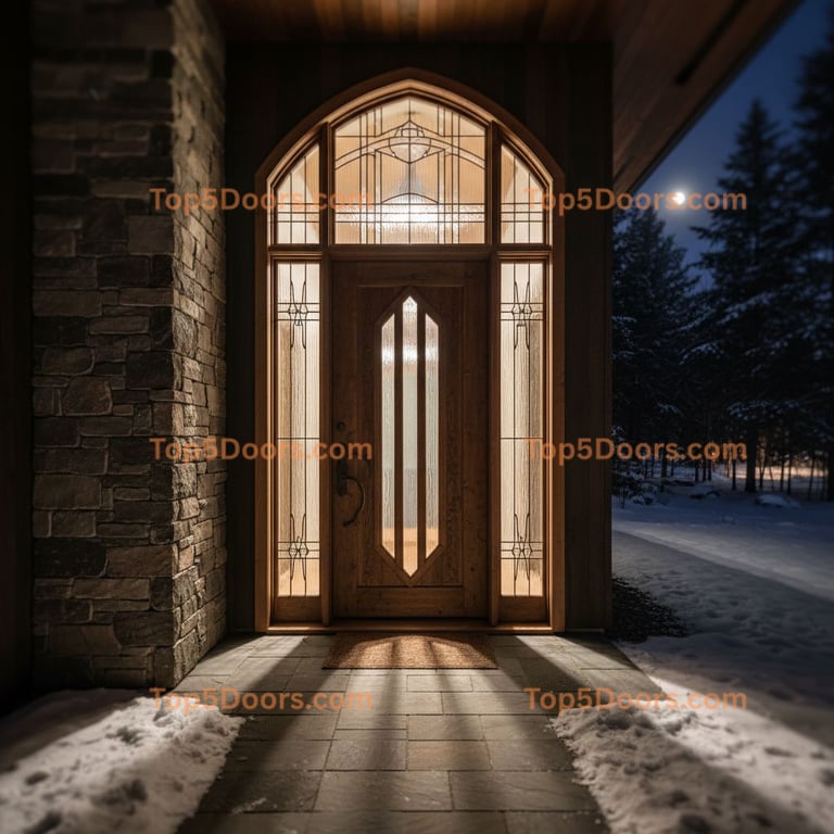 Vermont pivot minimalist Door