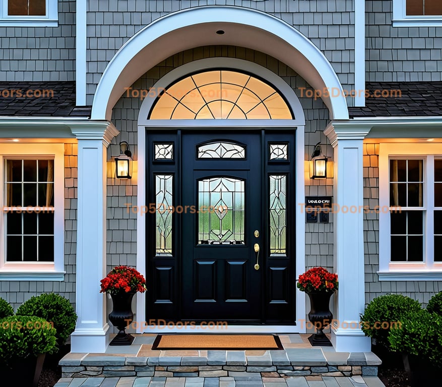 Vermont single cape cod Door