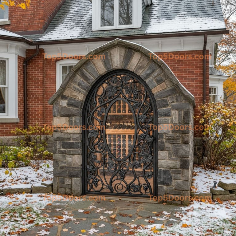 Vermont wine cellar door victorian Door