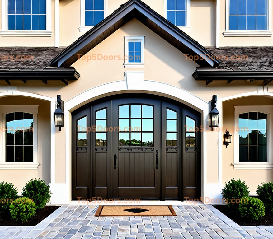 Virginia barn door french provincial Door